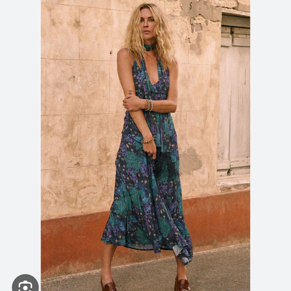 Spell and the Gypsy boheme bias slip dress baltic